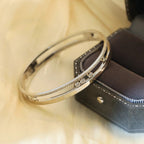 [Twinkle jewelrys]Move Romane Diamond Bangle Bracelet