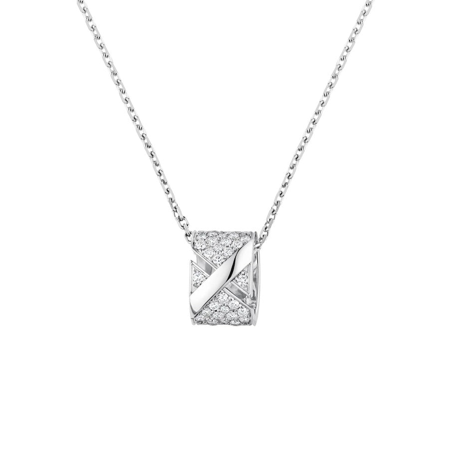 ¡®Twinkle jewelry¡¯LIENS EVIDENCE DIAMOND PAVED NECKLACE