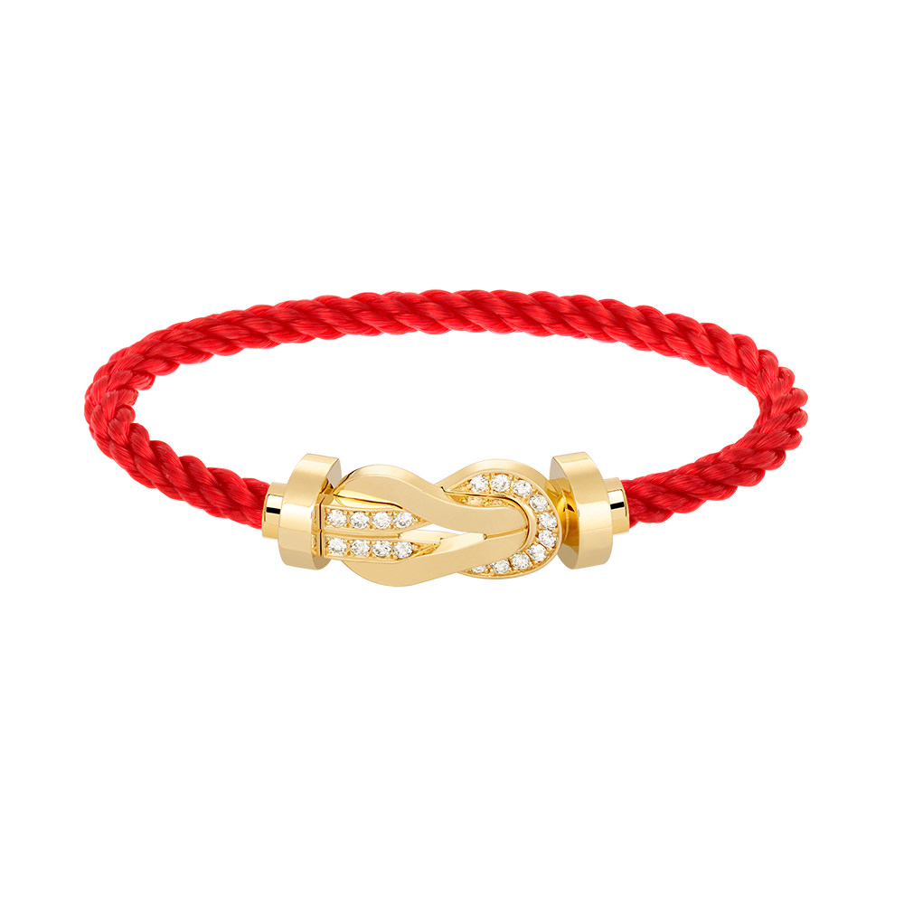 ¡®Twinkle jewelry¡¯CHANCE LARGE 8 FIGURE BUCKLE HALF DIAMOND BRACELET GOLD