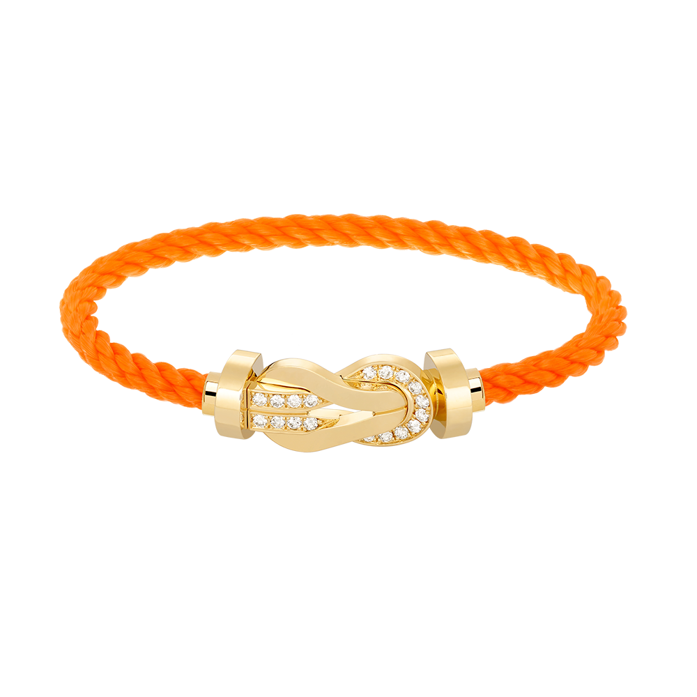¡®Twinkle jewelry¡¯CHANCE LARGE 8 FIGURE BUCKLE HALF DIAMOND BRACELET GOLD