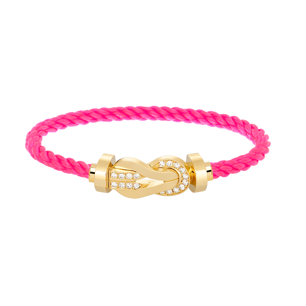 ¡®Twinkle jewelry¡¯CHANCE LARGE 8 FIGURE BUCKLE HALF DIAMOND BRACELET GOLD