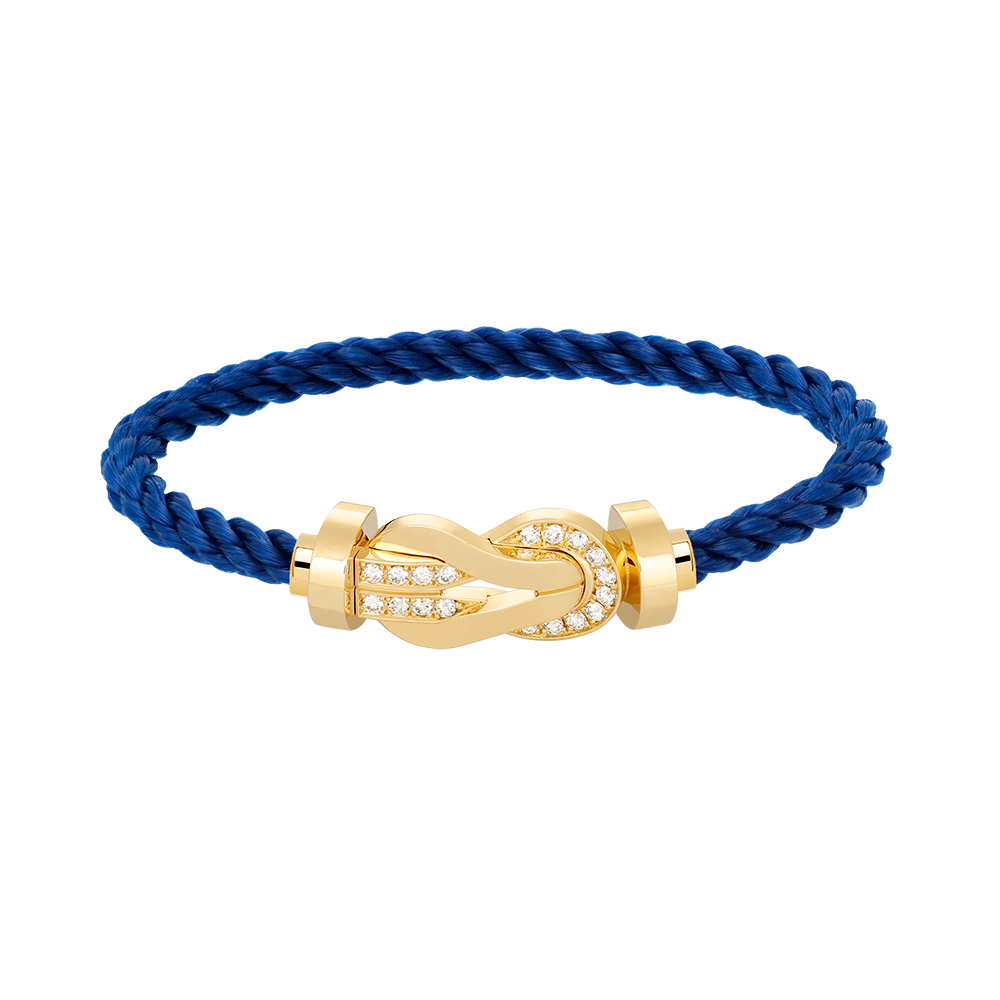 ¡®Twinkle jewelry¡¯CHANCE LARGE 8 FIGURE BUCKLE HALF DIAMOND BRACELET GOLD