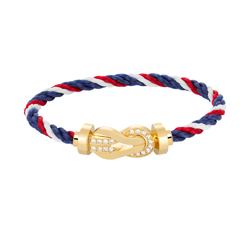 ¡®Twinkle jewelry¡¯CHANCE LARGE 8 FIGURE BUCKLE HALF DIAMOND BRACELET GOLD