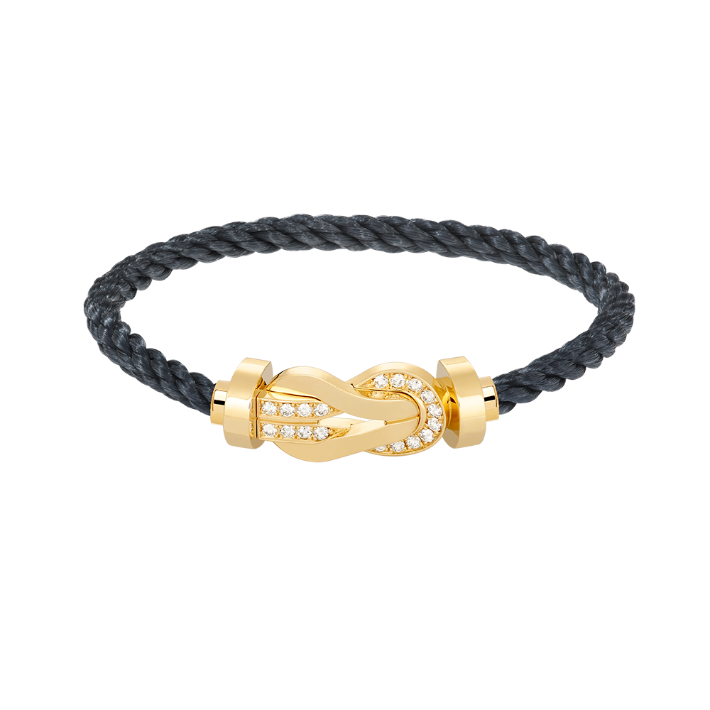 ¡®Twinkle jewelry¡¯CHANCE LARGE 8 FIGURE BUCKLE HALF DIAMOND BRACELET GOLD