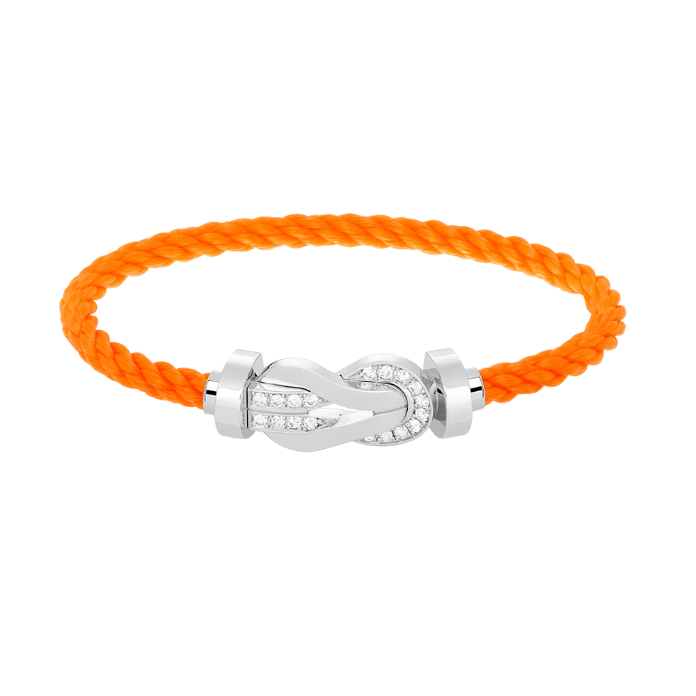¡®Twinkle jewelry¡¯CHANCE LARGE 8 FIGURE BUCKLE HALF DIAMOND BRACELET SILVER