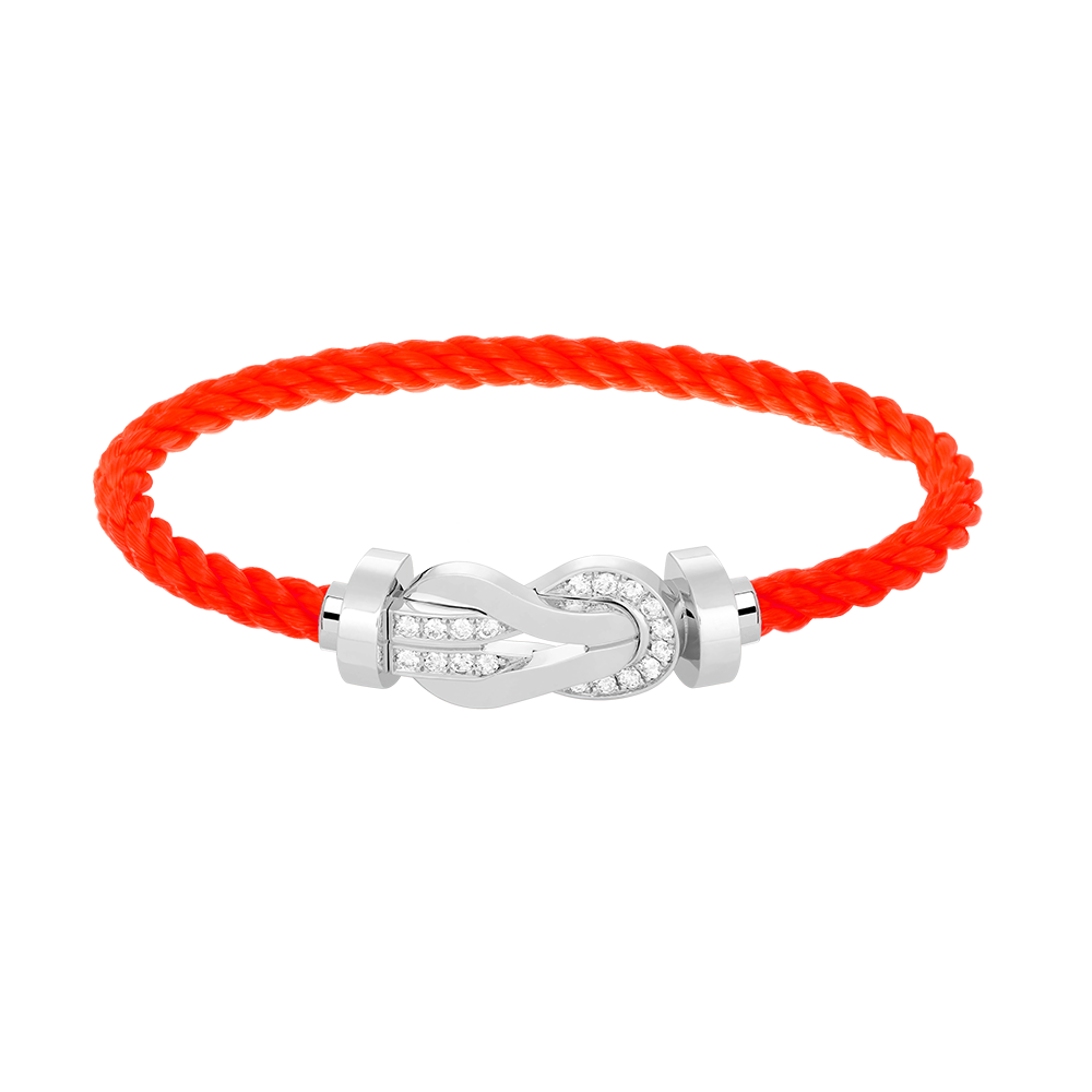 ¡®Twinkle jewelry¡¯CHANCE LARGE 8 FIGURE BUCKLE HALF DIAMOND BRACELET SILVER