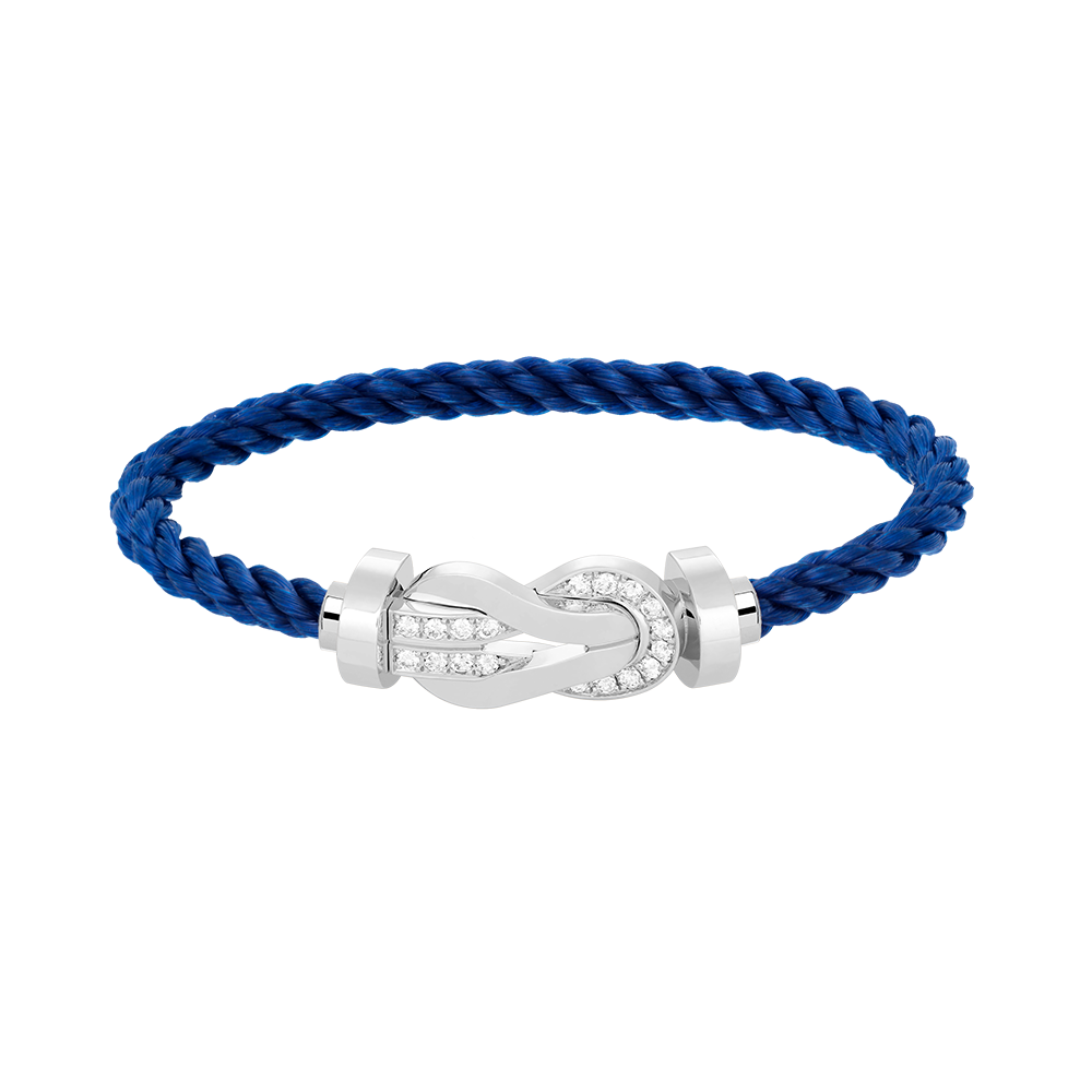 ¡®Twinkle jewelry¡¯CHANCE LARGE 8 FIGURE BUCKLE HALF DIAMOND BRACELET SILVER