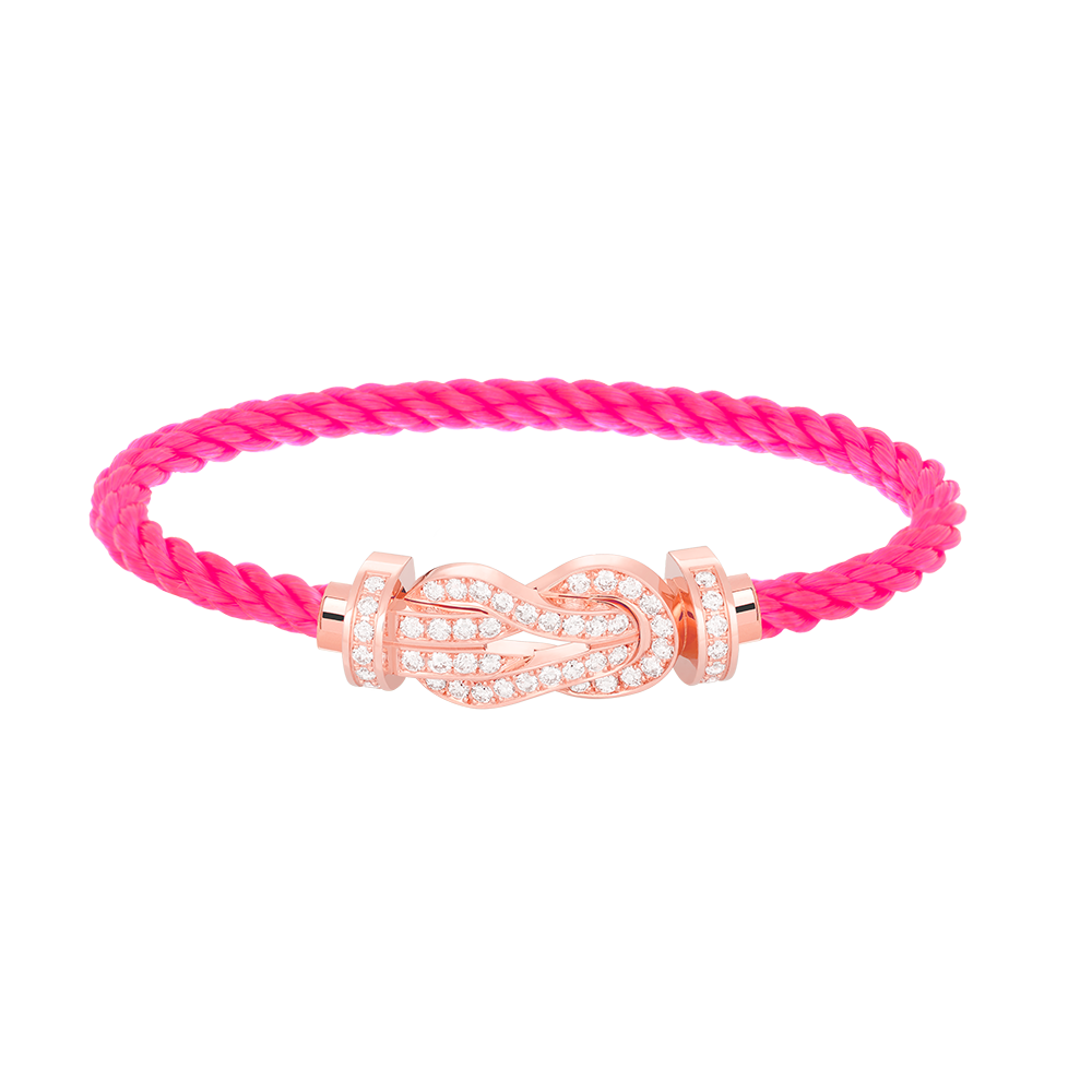 ¡®Twinkle jewelry¡¯CHANCE LARGE 8 FIGURE BUCKLE FULL DIAMOND BRACELET ROSE GOLD