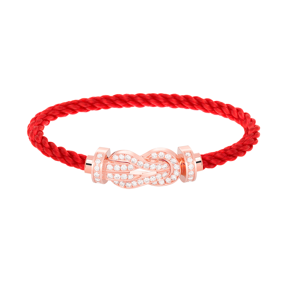 ¡®Twinkle jewelry¡¯CHANCE LARGE 8 FIGURE BUCKLE FULL DIAMOND BRACELET ROSE GOLD