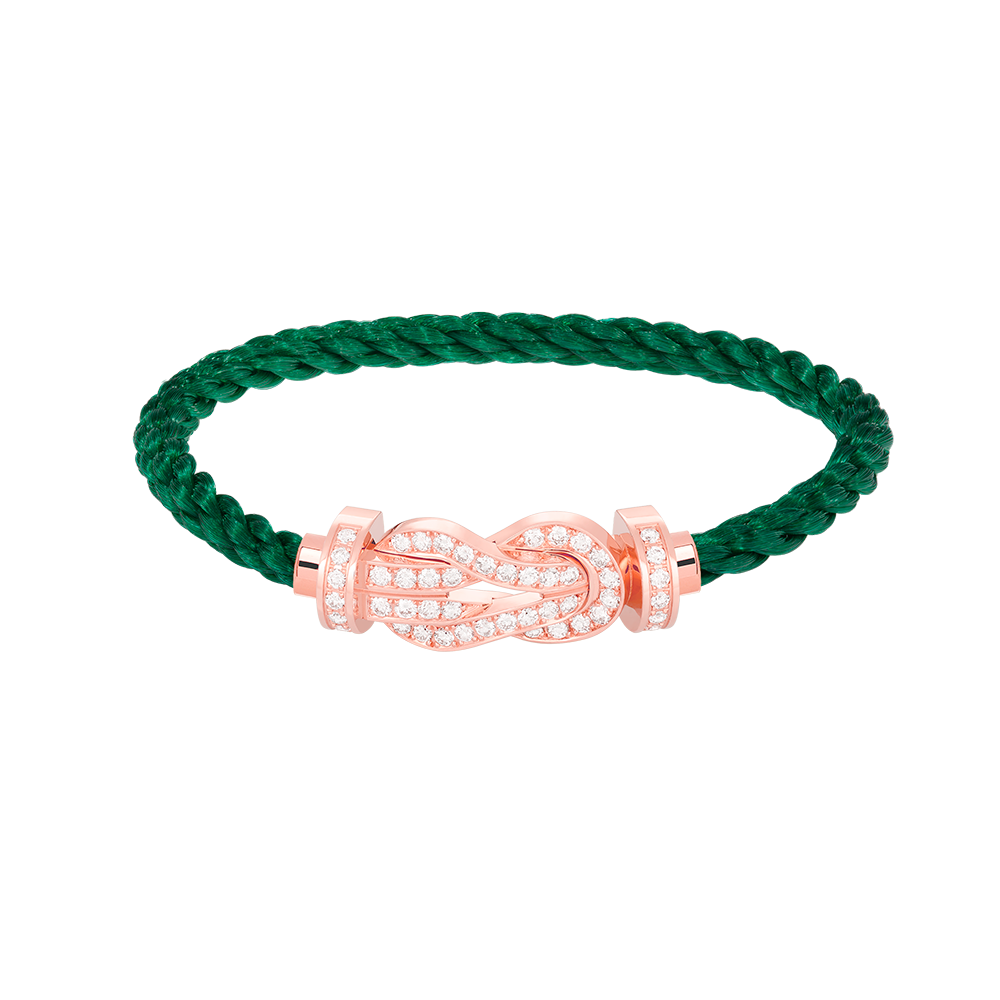 ¡®Twinkle jewelry¡¯CHANCE LARGE 8 FIGURE BUCKLE FULL DIAMOND BRACELET ROSE GOLD
