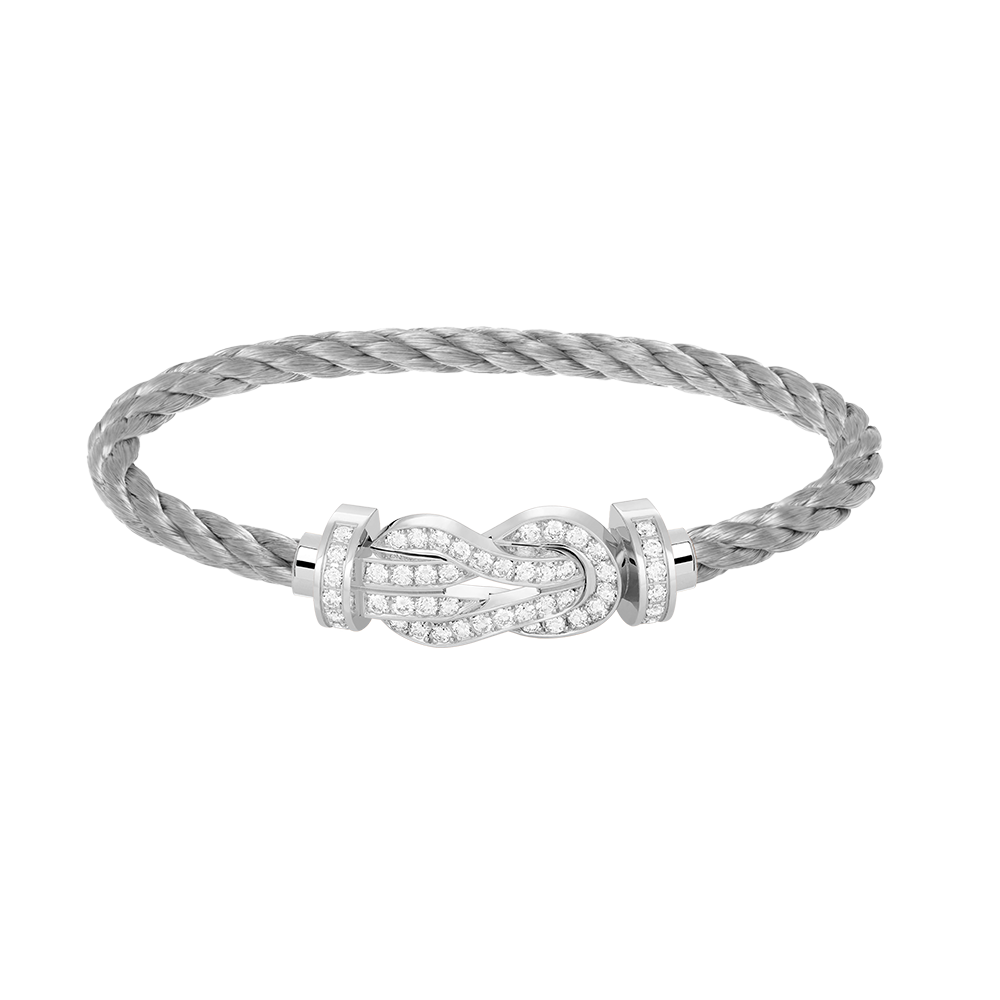 ¡®Twinkle jewelry¡¯CHANCE LARGE 8 FIGURE BUCKLE FULL DIAMOND BRACELET SILVER
