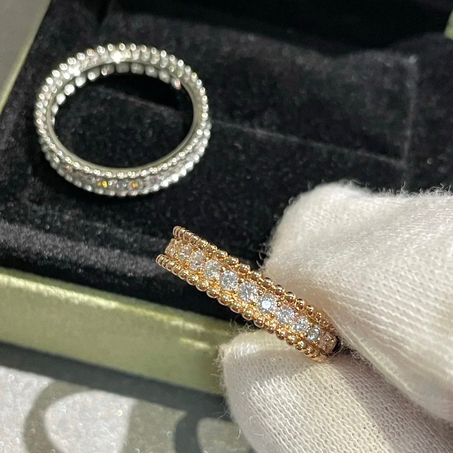 ¡®Twinkle jewelry¡¯PERLEE DIAMOND SILVER RING