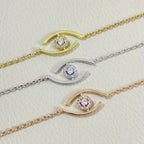 [Twinkle jewelrys]Lucky Eye Pave-Set Diamond Bracelet