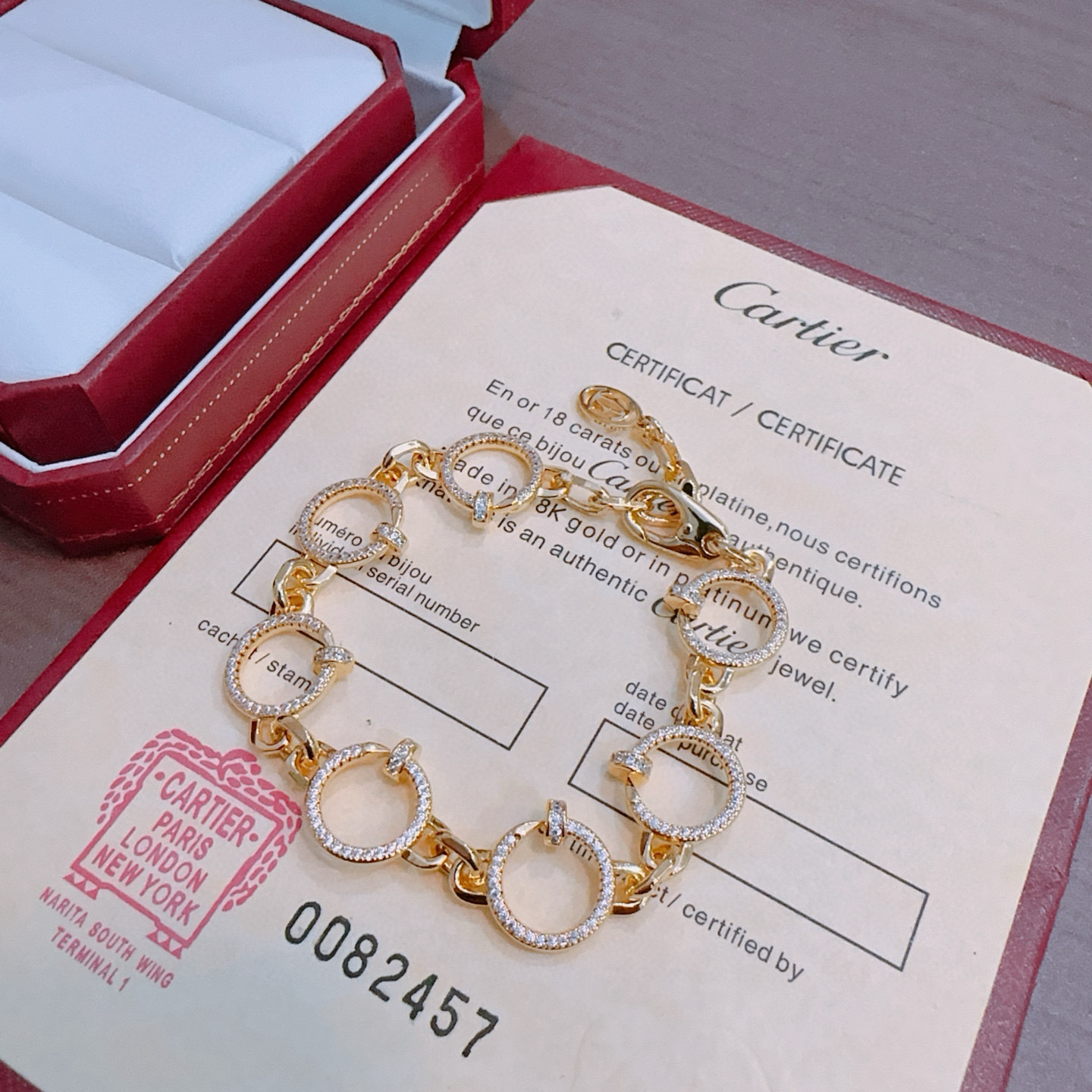 ¡®Twinkle jewelry¡¯LOVE&JUSTE BRACELET DIAMONDS