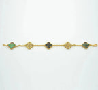 [Twinkle jewelry]New CLOVER 5 MOTIF GRAY MOP BRACELET COLLECTION