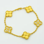 [Twinkle jewelry]New  CLOVER 5 MOTIF LASER BRACELET COLLECTION