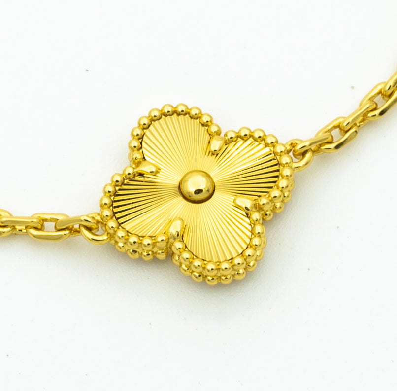 [Twinkle jewelry]New  CLOVER 5 MOTIF LASER BRACELET COLLECTION