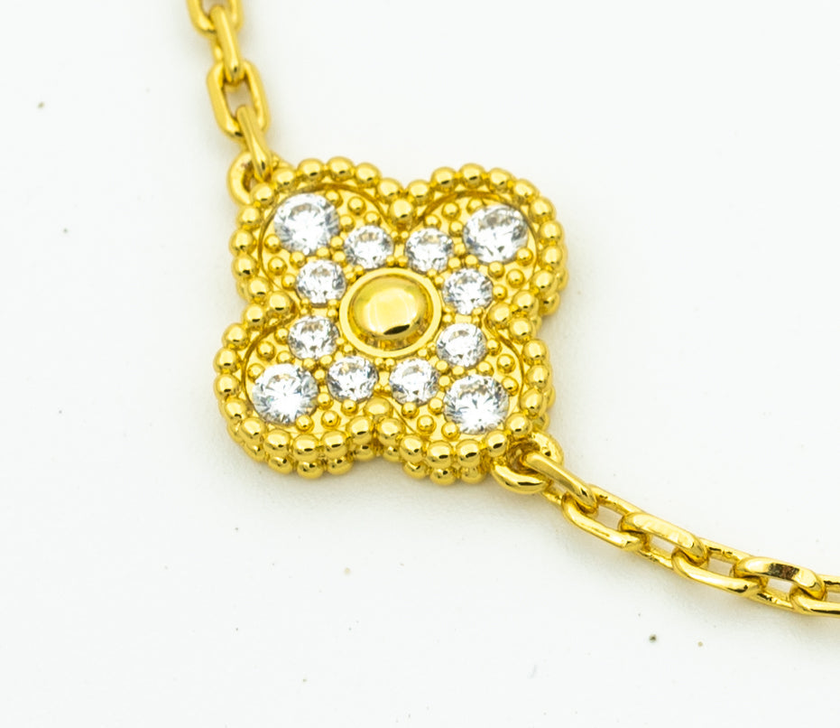 [Twinkle jewelry]New  CLOVER 5 MOTIF LASER BRACELET COLLECTION