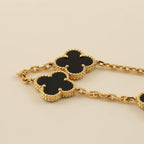[Twinkle jewelry]New CLOVER 5 MOTIF ONYXS BRACELET COLLECTION