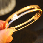 [Twinkle jewelrys]Move Romane Diamond Bangle Bracelet