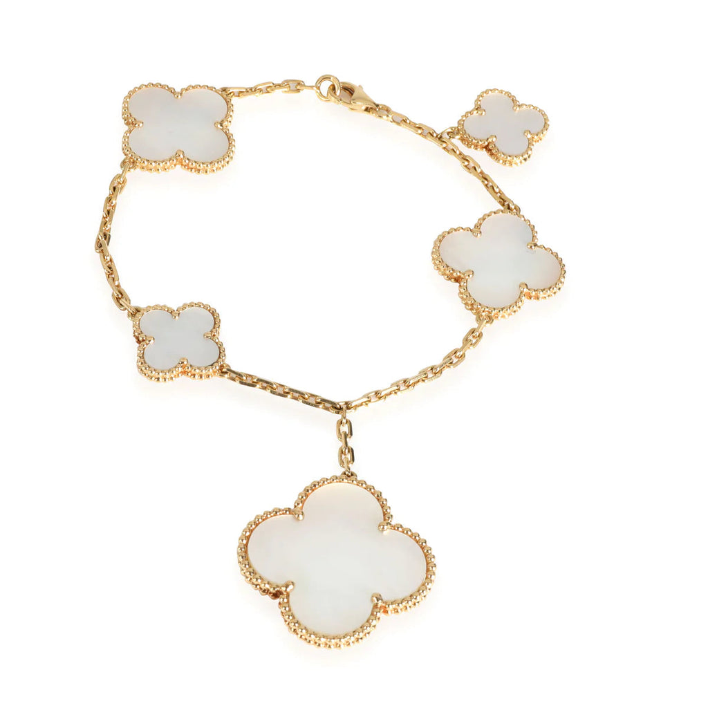 ¡®Twinkle jewelry¡¯MAGIC CLOVER MOP GOLD BRACELET 5 MOTIFS