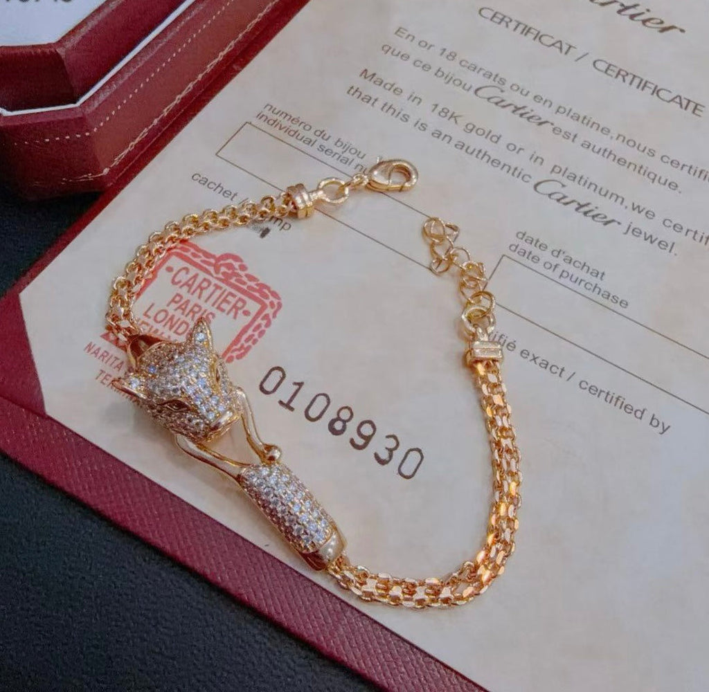 ¡®Twinkle jewelry¡¯ PANTHERE  BRACELET DIAMONDS