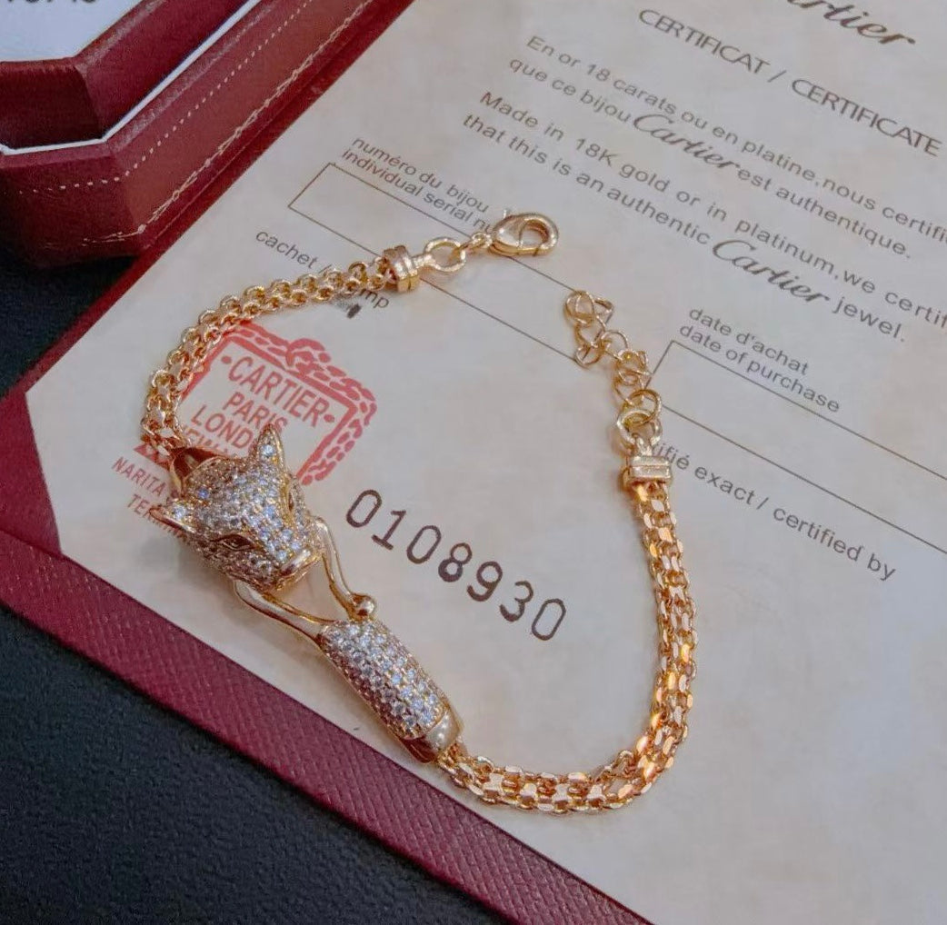 ¡®Twinkle jewelry¡¯ PANTHERE  BRACELET DIAMONDS
