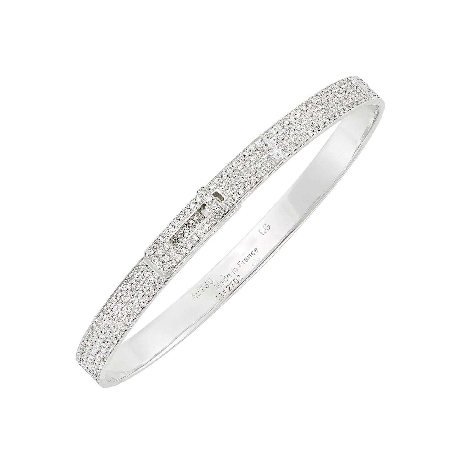 ¡®Twinkle jewelry¡¯HM KELLY BRACELET IN SILVER AND FULL PAVE DIAMOND