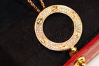 ¡®Twinkle jewelry¡¯LOVE NECKLACE ADJUSTABLE ROSE GOLD