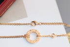 ¡®Twinkle jewelry¡¯LOVE NECKLACE ADJUSTABLE ROSE GOLD 2 DIAMOND