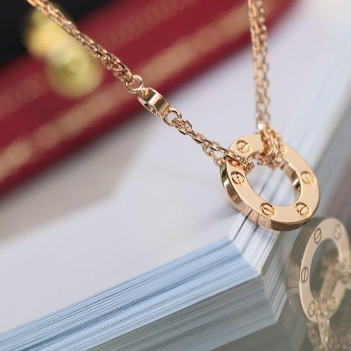 ¡®Twinkle jewelry¡¯LOVE NECKLACE ADJUSTABLE ROSE GOLD 2 DIAMOND