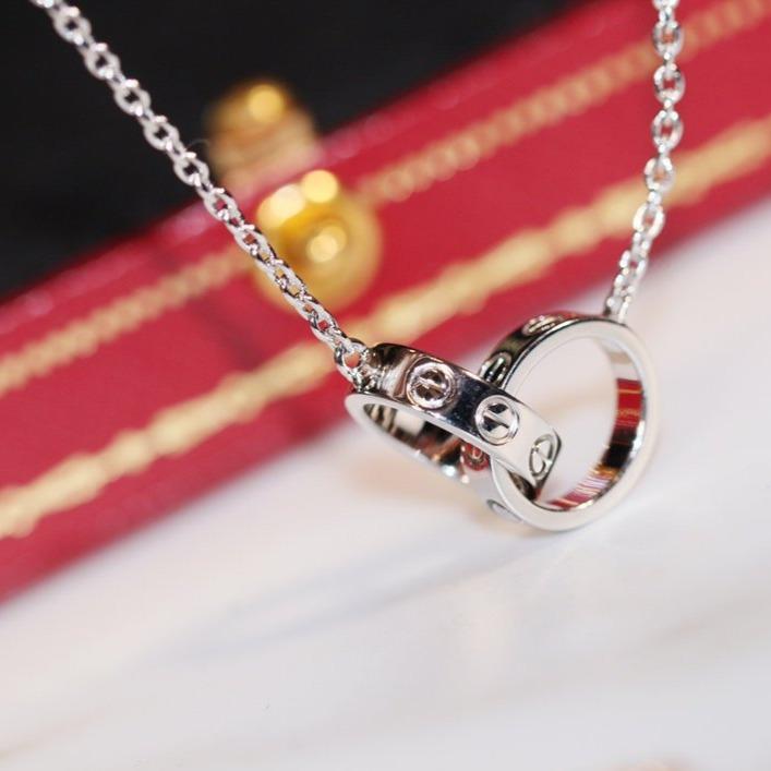 ¡®Twinkle jewelry¡¯LOVE NECKLACE PINK GOLD AND SILVER