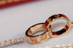 ¡®Twinkle jewelry¡¯LOVE NECKLACE PINK GOLD AND SILVER