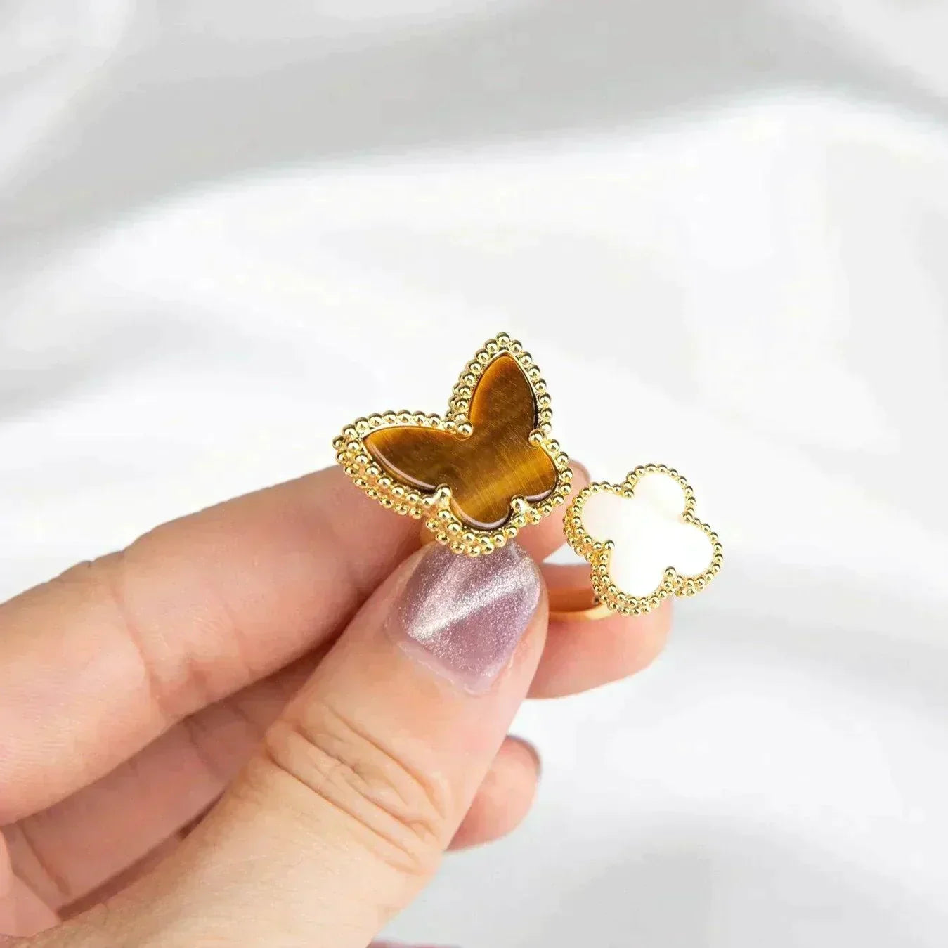 ¡®Twinkle jewelry¡¯LUCKY BETWEEN THE FINGER RING