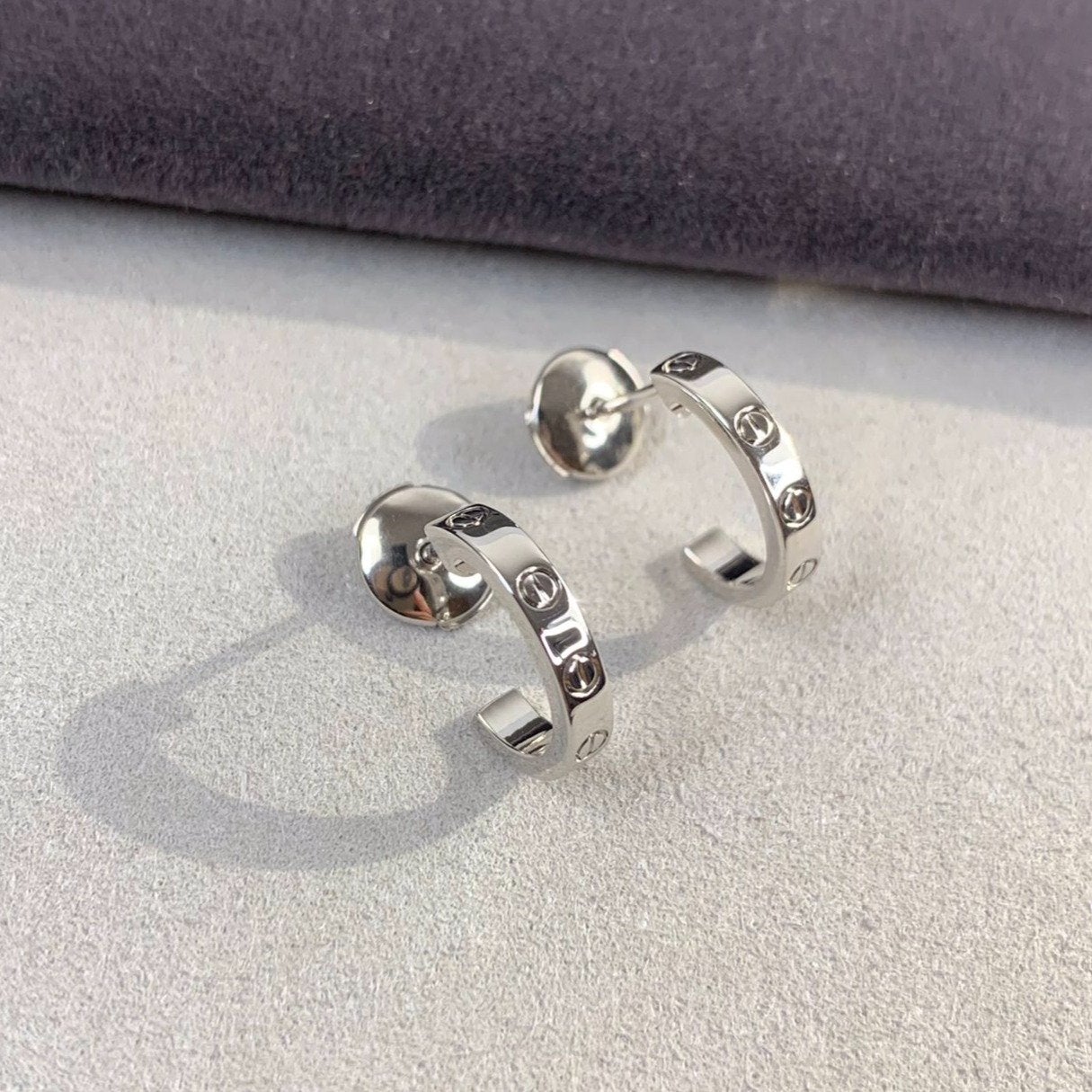 ¡®Twinkle jewelry¡¯LOVE EARRINGS 2.65MM SILVER