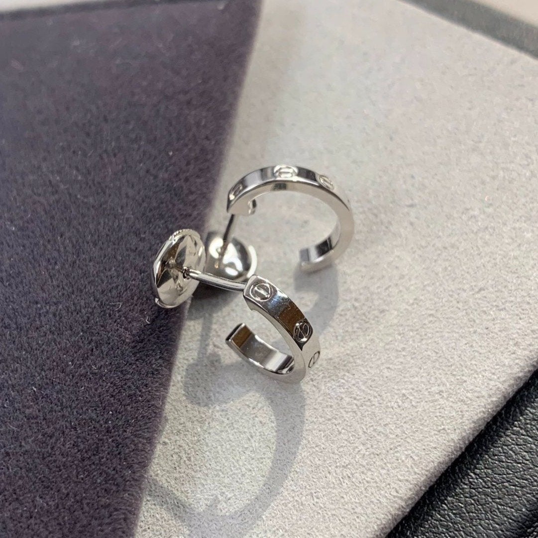 ¡®Twinkle jewelry¡¯LOVE EARRINGS 2.65MM SILVER