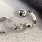¡®Twinkle jewelry¡¯LOVE EARRINGS 2.65MM SILVER
