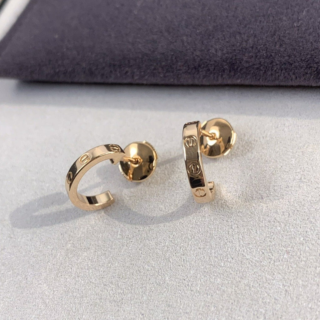 ¡®Twinkle jewelry¡¯LOVE EARRINGS 2.65MM PINK GOLD