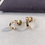 ¡®Twinkle jewelry¡¯LOVE EARRINGS 2.65MM PINK GOLD