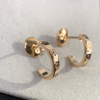 ¡®Twinkle jewelry¡¯LOVE EARRINGS 2.65MM PINK GOLD