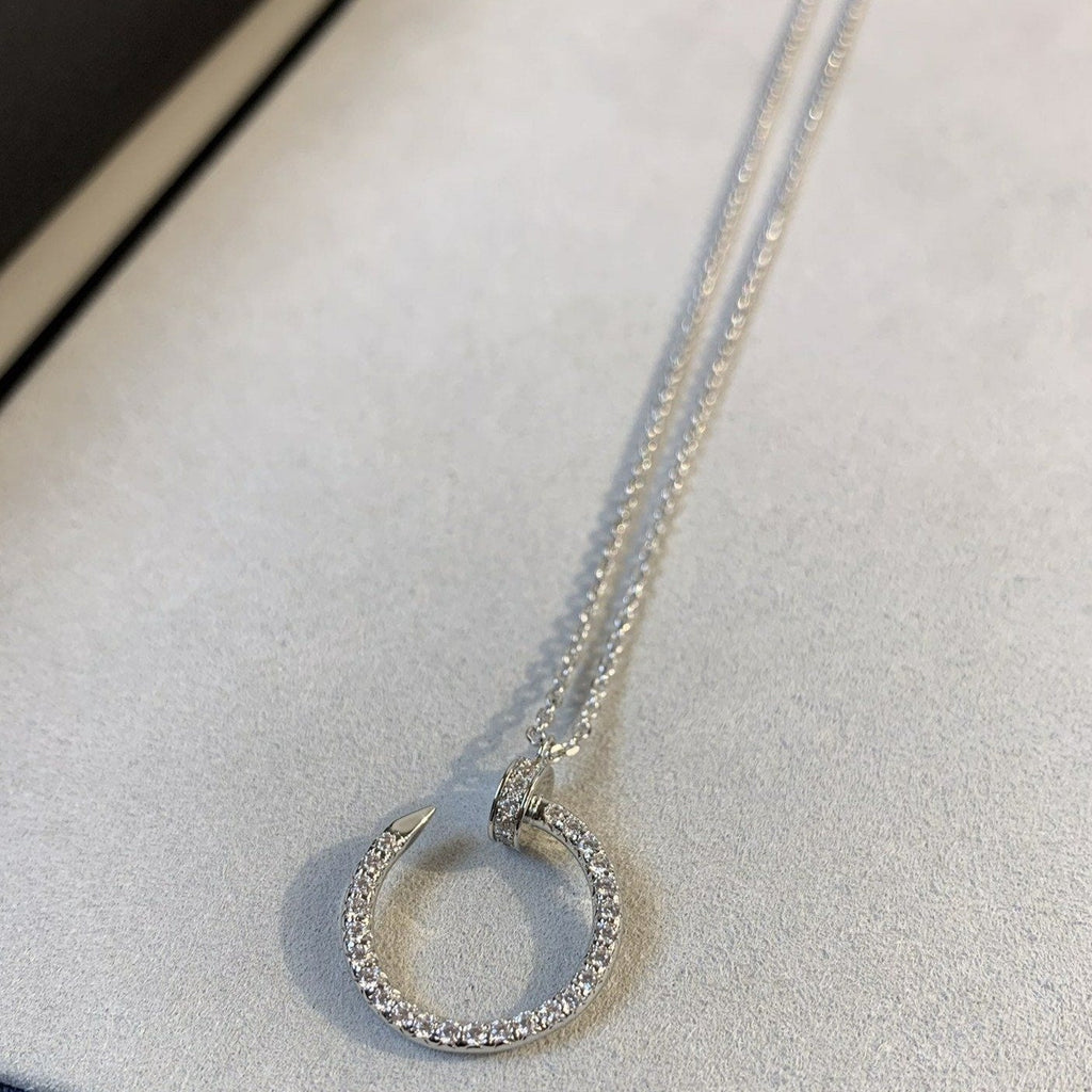 ¡®Twinkle jewelry¡¯JUSTE NECKLACE SILVER DIAMONDS