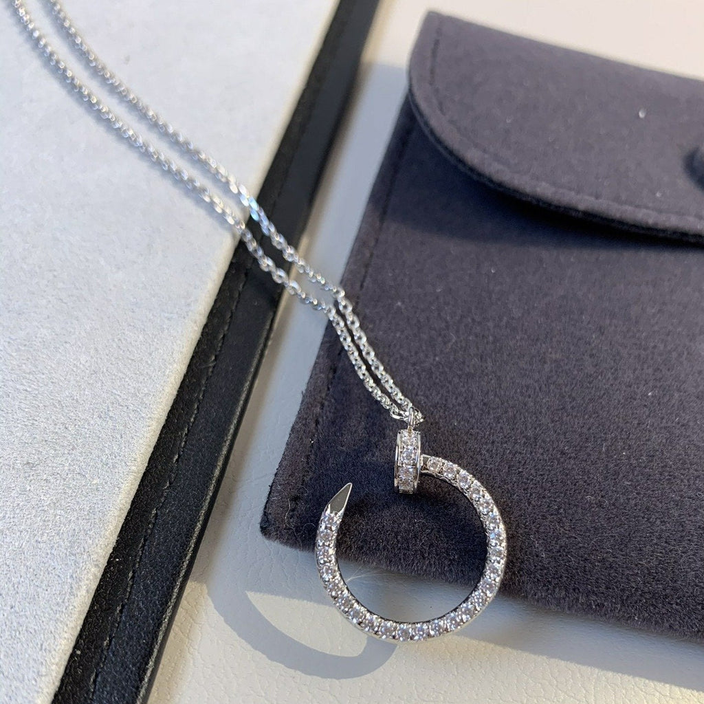 ¡®Twinkle jewelry¡¯JUSTE NECKLACE SILVER DIAMONDS