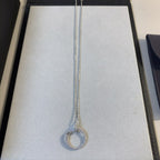 ¡®Twinkle jewelry¡¯JUSTE NECKLACE SILVER DIAMONDS