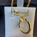 ¡®Twinkle jewelry¡¯JUSTE NECKLACE GOLD DIAMONDS