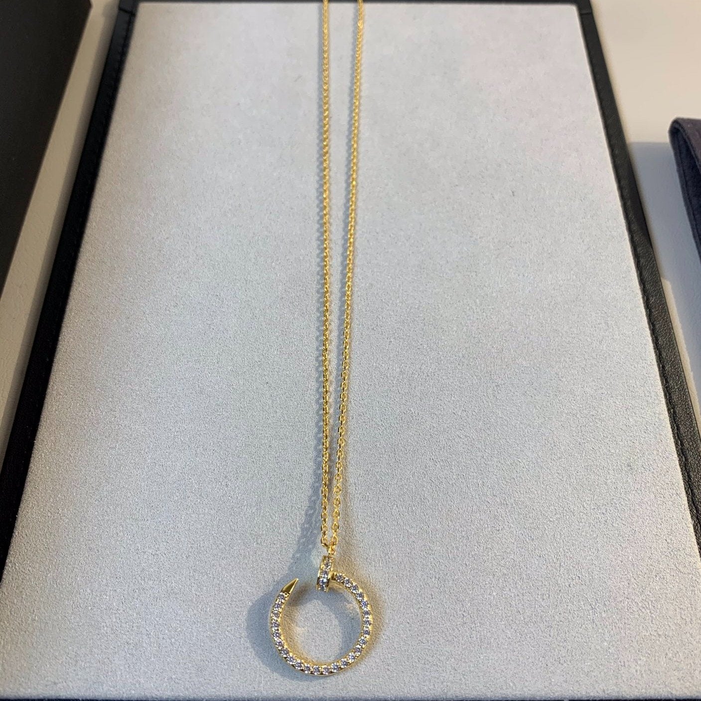 ¡®Twinkle jewelry¡¯JUSTE NECKLACE GOLD DIAMONDS
