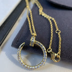 ¡®Twinkle jewelry¡¯JUSTE NECKLACE GOLD DIAMONDS