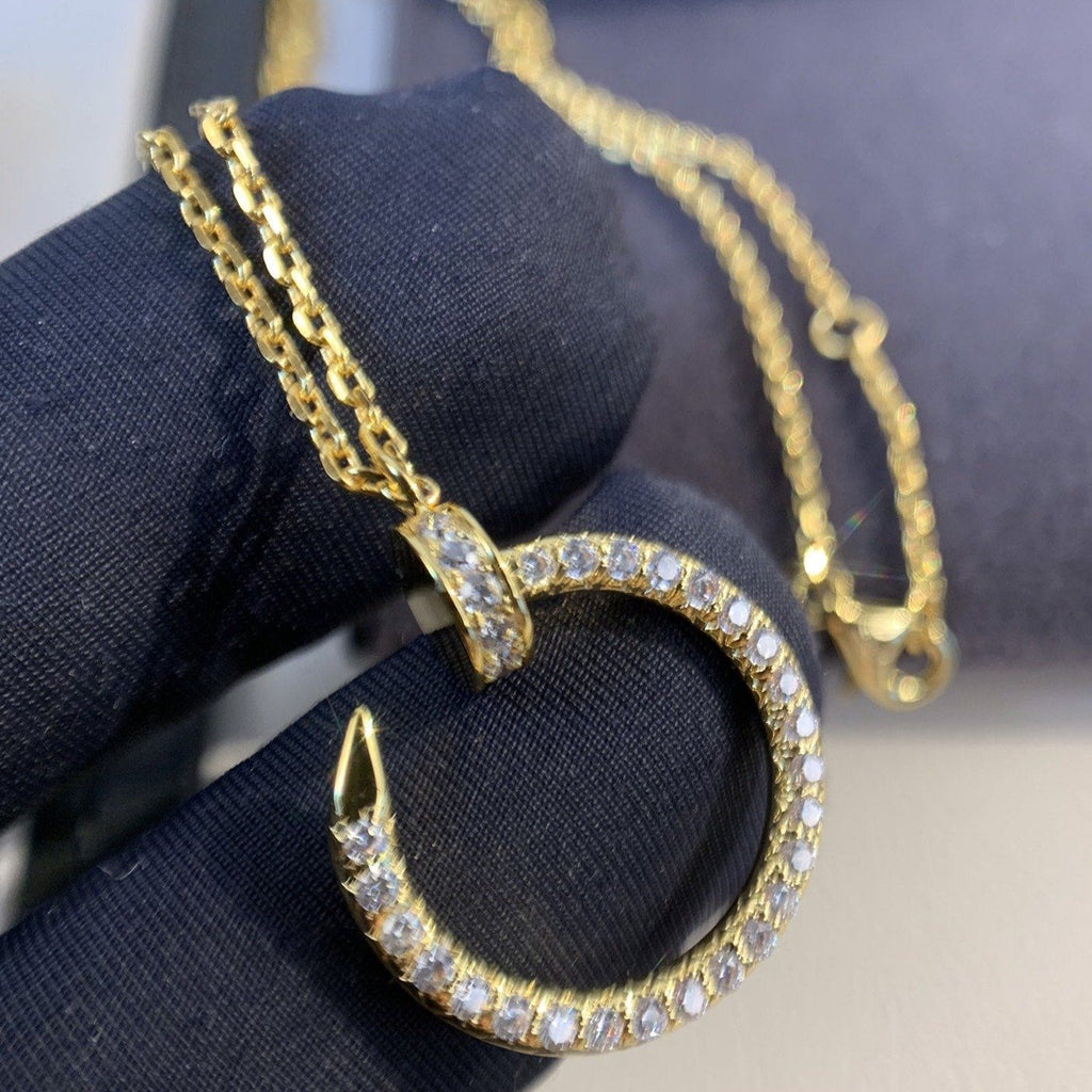 ¡®Twinkle jewelry¡¯JUSTE NECKLACE GOLD DIAMONDS
