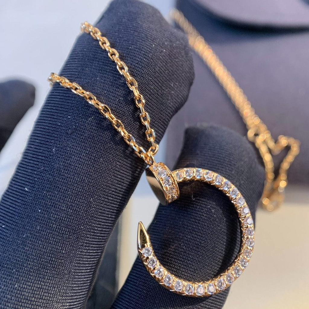 ¡®Twinkle jewelry¡¯JUSTE NECKLACE PINK GOLD DIAMONDS