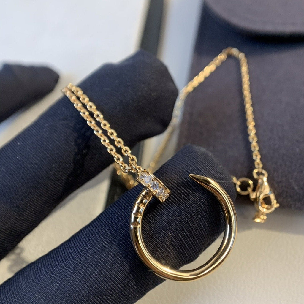 ¡®Twinkle jewelry¡¯JUSTE NECKLACE PINK GOLD DIAMONDS