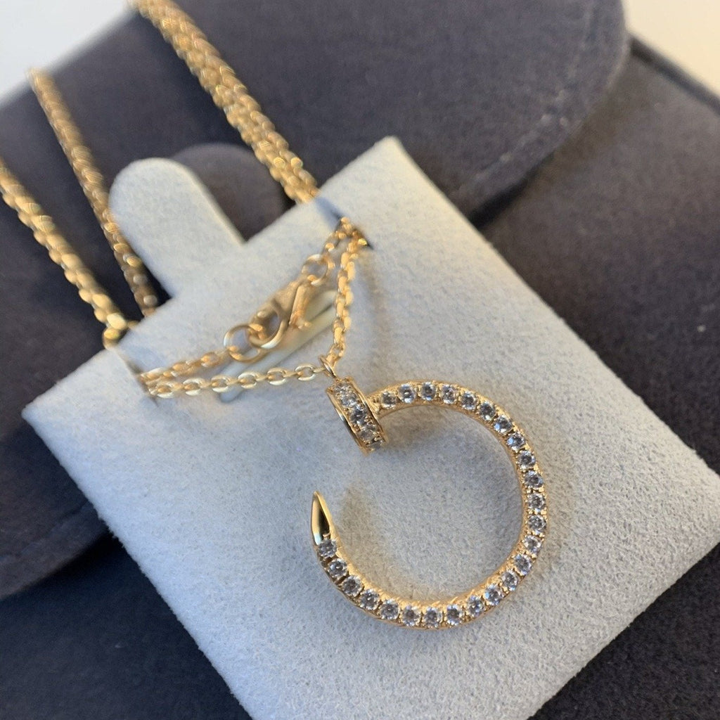 ¡®Twinkle jewelry¡¯JUSTE NECKLACE PINK GOLD DIAMONDS